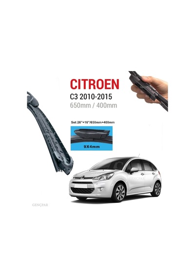 Citroen C3 Silecek Takımı 2010-2015