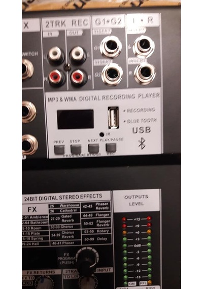 Biema Mx-12T 10 Kanal Profesyonel Efektli Deck Mixer