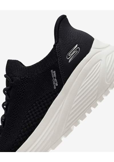Skechers Bobs Sparrow 2.0 - Lucky Run Kadın Siyah Spor Ayakkabı 117620 Blk Siyah