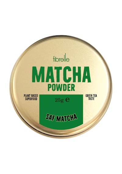 Fibrelle Matcha Teneke Kutu Saf 25 G
