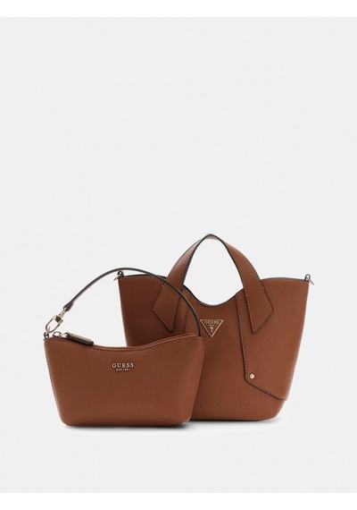 Guess Darcy Mini Kadın Kahverengi El Çantası Hwbg9914750-cog Kahverengi