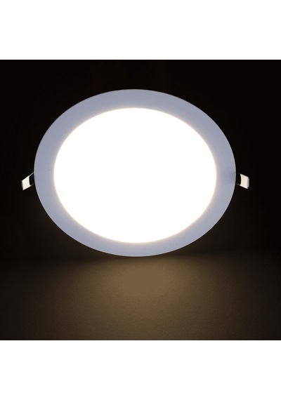 Noas 18w Sıva Altı Yuvarlak Slım Led Panel Gün Işığı Beyaz