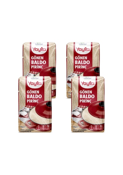 Yayla Gönen Baldo Pirinç 1 Kg X4