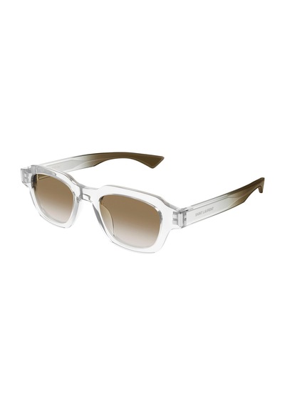 Saint Laurent Sl791 003 48 Unisex Güneş Gözlüğü Şeffaf