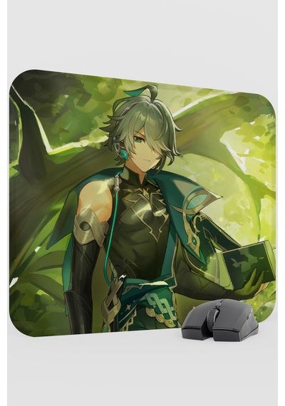 Alhaitham Genshin Impact Anime Gacha V3 - 48x40 Xl Gaming Mouse Pad Fare Altlığı