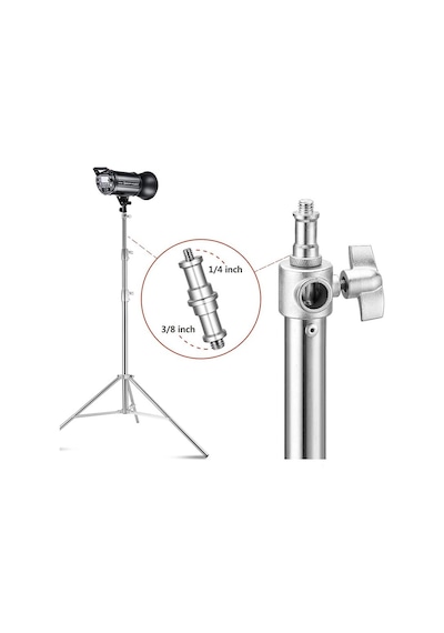 Gdx Ls-400 Plus Kalın  Metal Işık Ayağı (4 Metre)