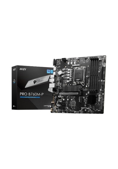 Msı Pro B760m-p Intel Lga1700 Ddr5 Micro Atx Anakart