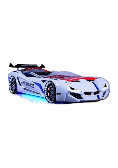 Arabalı Yatak, Mercedes Rüzgarlıklı Full Ledli Arabalı Yatak + 1 Adet Comfort Yatak Arabalı Yatak, Mercedes Rüzgarlıklı Full Ledli Arabalı Yatak + 1 Adet Comfort Yatak