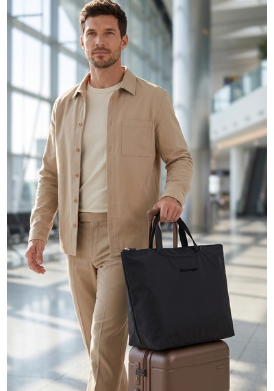 Slazenger Larkon I Unisex Siyah Omuz Çantası