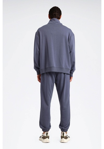 Reebok Sweatshirt Erkek Mavi Nelson Hz