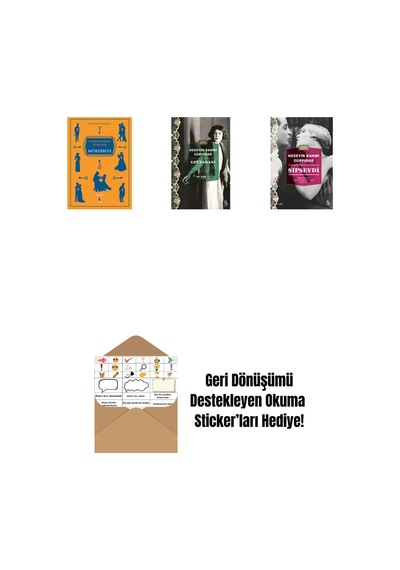 Mürebbiye + Gulyabani Cep Boy + Şıpsevdi Günümüz Türkçesiyle + Okuma Sticker'ları