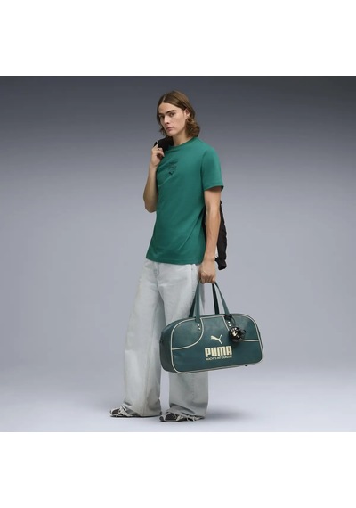Puma Amf1 Essential Logo Tee 1 Yeşil Erkek T-shirt