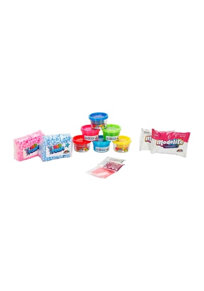 Cra-z-art Cra-z-compounds Slime Ve Oyun Hamuru Çoklu Paket Seti - 13 Parça Çok  Renkli