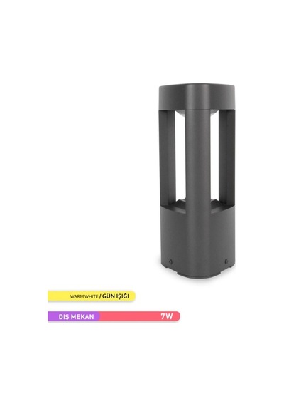 ACK Dallas 300 - 7W LED Bahçe Aydınlatma Armatürü 3000K Günışığı