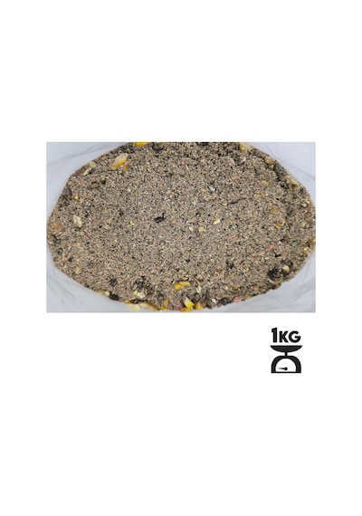 Hedyex 1kg Sazan Tozu Yüksek Proteinli Özel Katkılı Sazan Alabalık Avı Toz Yem