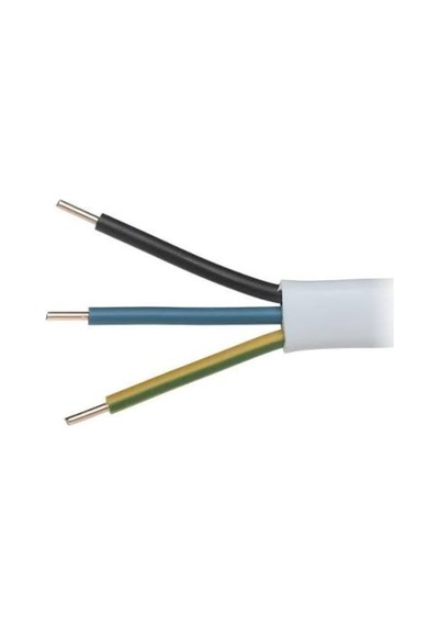 3x1,5 Mm Nym Antigron Kablo Tek Telli Tesisat Kablosu 10 Metre