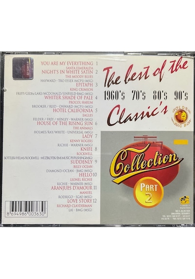 Plak Değildir Cd Dir Cd The Best Of The 1960's 70's 80's 90's C