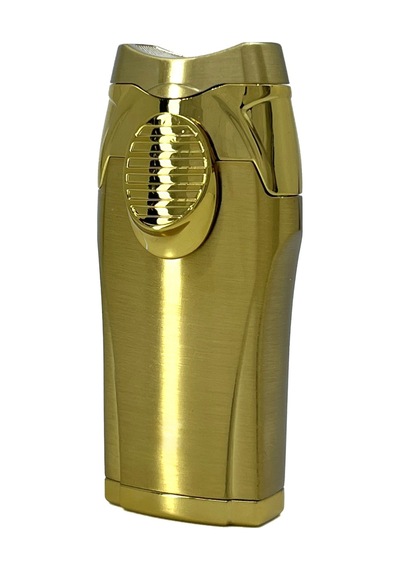 Parmida Gold 3 Ü 1 Arada Lüks Puro Çakmağı Entegre Punch Delici Sarı