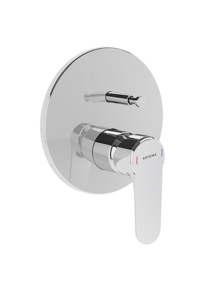 Artema Root Round A42727 Ankastre Banyo Bataryası Sıva Üstü Krom