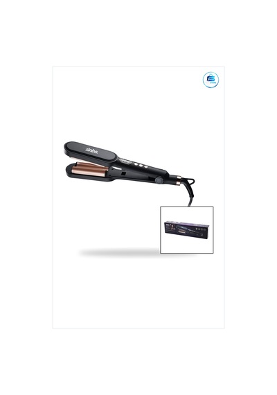 Saç Düzleştirici 38x90 Mm Dijital Seramik Kaplama Dalga Şekillend