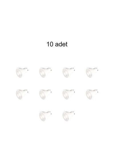 Ct-4212 10w Çanak Led Ampül G10 Günışığı 10 Adet