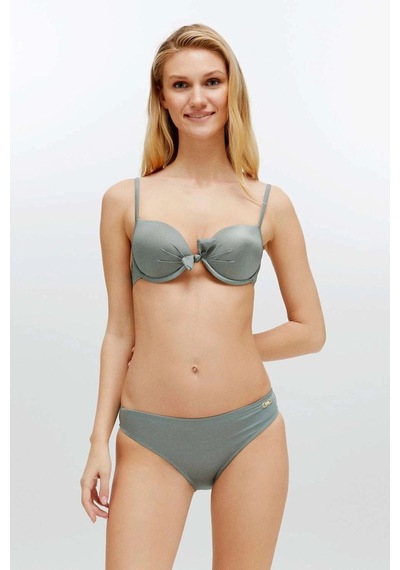 U.S. Polo Assn. Kadın Haki Bikini Takım