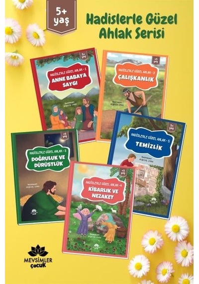 Hadislerle Güzel Ahlak Seti - 5 Kitap Takım- Mevsimler Çocuk