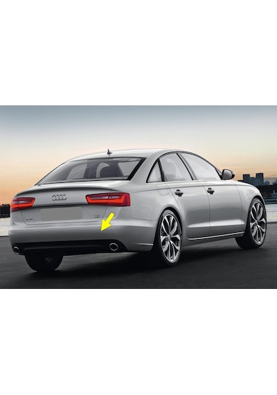 Audi A6 2012-2014 Arka Tampon Çeki Çekme Demiri Kapağı 4G5807441