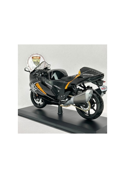 Suzuki Hayabusa 2022 Maket Sesli &amp Işıklı Motor - 1:12 Diecast - Stantsız