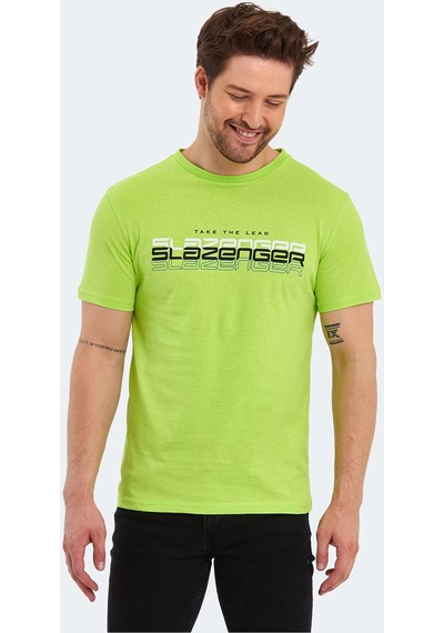 Slazenger PALLU I Erkek  Limon Tişört