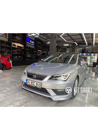 Kit Garaj Leon Mk3 Style 2013-2016 Custom Ön Ek Plastik Boyasız