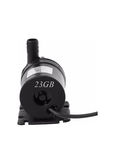 12 Volt Dalgıç Tip Mini Su Pompası 800 L/Saat 8 x 5 x  6,5 Cm