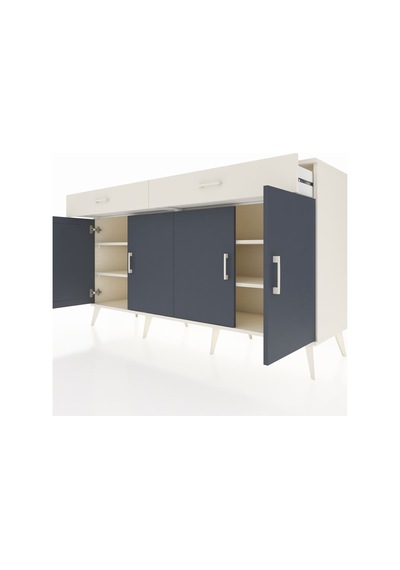 Hyperion Konsol 4 Raflı 2 Çekmeceli 4 Kapaklı 176x44x99 Aytaşı-an Aytaşı-antrasit/aytaşı Hyperion Konsol 4 Raflı 2 Çekmeceli 4 Kapaklı 176x44x99 Aytaşı-an Aytaşı-antrasit/aytaşı