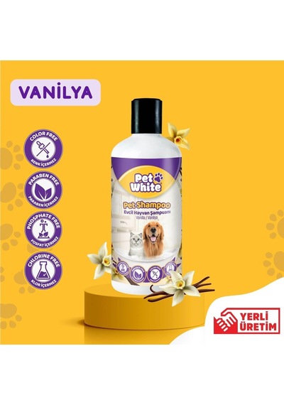 Kedi, Köpek Evcil Hayvan Şampuanı Vanilya