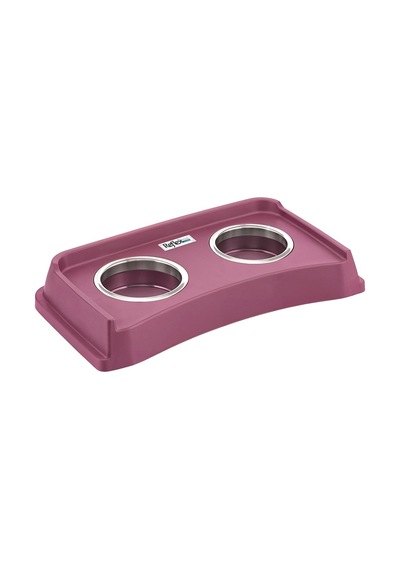 Reflex Care Versus Duo Kedi Ve Köpek Mama Kabı Mor 43 X 23,5 X 8 Cm