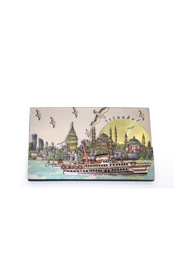 10 Adet İstanbul Temalı Magnet Şehir Tasarımlı Dekoratif Magnet, Hatıra Ve Buzdolabı Magneti, Fridge Magnet 1