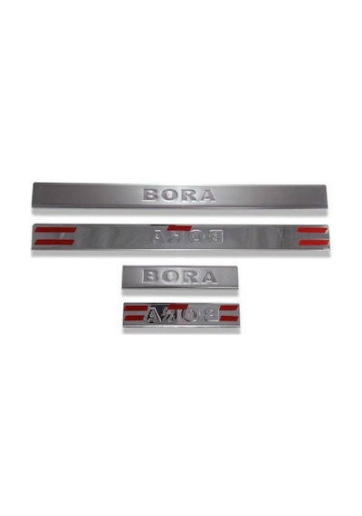 Volkswagen Bora Krom Kapı Eşiği 1998-2004 4Prç