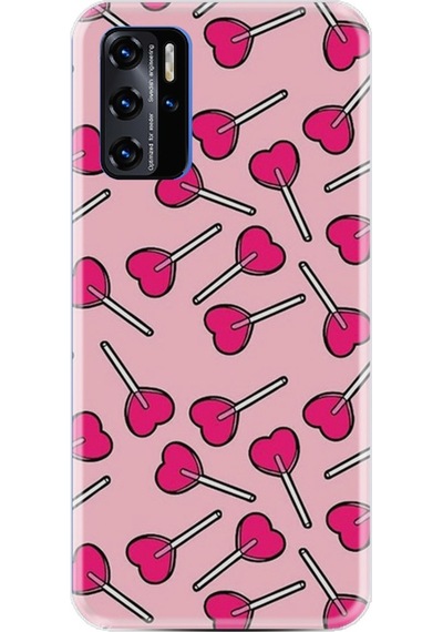 Reeder P13 Blue Max L 2021 Kılıf Boyun Askılı Heart Lollipop 1414
