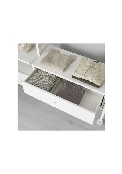 Ikea Elvarlı Çekmece, Beyaz, 80x36 Cm