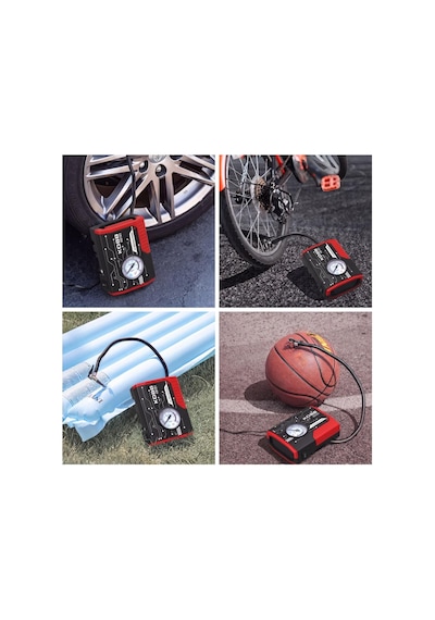 Kobb Kb101 12volt 100 Psı Analog Göstergeli Lastik Şişirme Hava Pompası