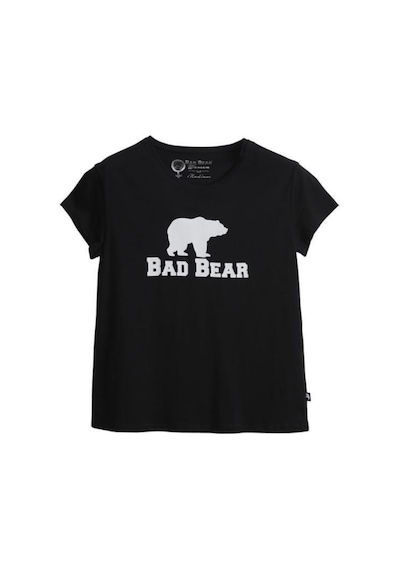 Diadora Bad Bear Logo Tee Kadın Tişört 21.03.07.010Night Siyah