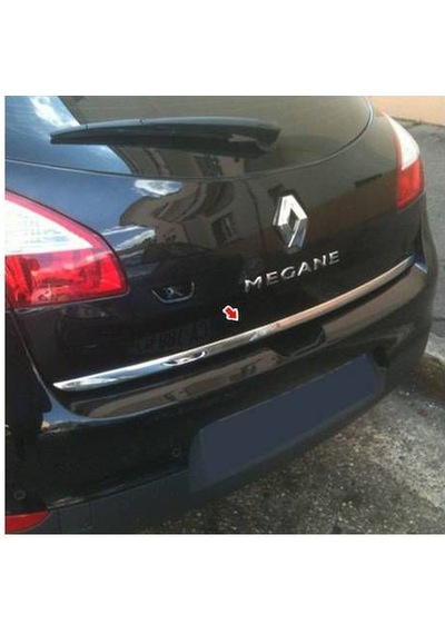 Renault Megane 3 Krom Bagaj Alt Çıtası 2009 - 2017 Arası N11.5870