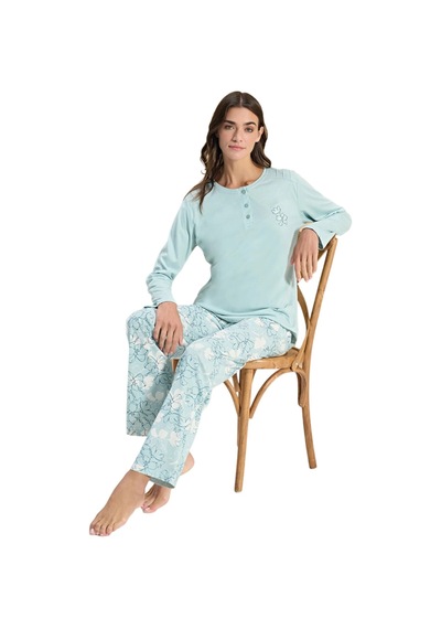 Over Sleep By Poleren Over Sleep 3310 Kadın Büyük Beden Modal Yazlık Takım L-xl-2xl-3xl Mavi Over Sleep By Poleren Over Sleep 3310 Kadın Büyük Beden Modal Yazlık Takım L-xl-2xl-3xl Mavi