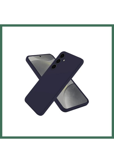 En-cag Samsung Galaxy A36 Uyumlu Kılıf First Silikon - Lacivert Bss