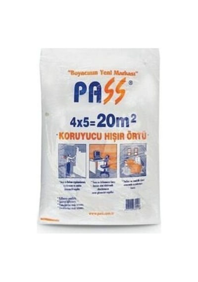 İpsan 20-m2 Şeffaf Koruyucu Örtü Hışır
