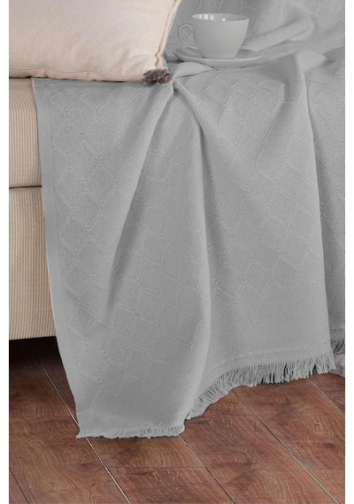 Zebracasa Noble 170x200cm Koltuk Örtüsü Gri 170 X 200 Diğer