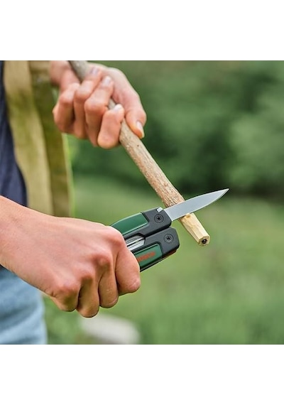 Bosch 16'sı 1 Arada Çok Amaçlı Alet Saklama Çantalı, Paslanmaz Çelik, 158 X 68 X 25 Mm Yeşil