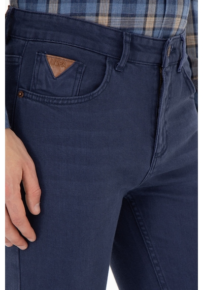 U.s. Polo Assn. Erkek Saks Jean Pantolon 50289500-vr045 Saks Saks Mavisi