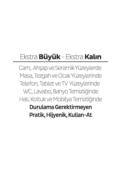 Sleepy Easy Clean Kiraz Çiçeği Yüzey Temizlik Havlusu 100' Lü X 3 Tekli