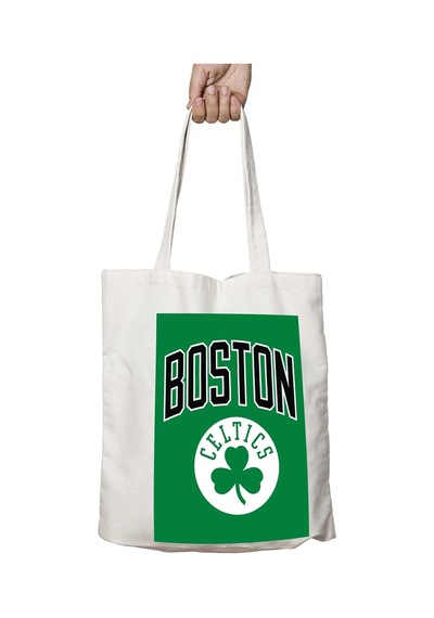 Art Hediye Boston İki Tarafı Kalıcı Baskılı Yıkanabilir Okul Plaj Omuz Bez Çantası Çok Renkli